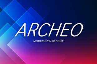 Archeo: A Clean and Modern Sans Serif Typeface