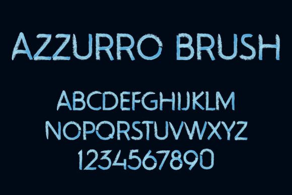 Azzurro: The Perfect Font for Handmade Creations