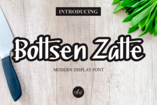 Bottsen Zatte: A Bold and Versatile Display Typeface