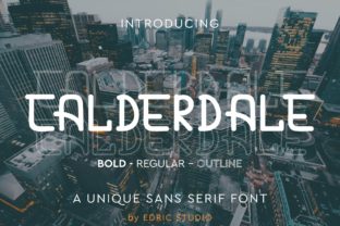 Calderdale: A Versatile Sans Serif Typeface for Editorial Design