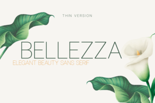 Discover Bellezza Thin: A Modern Sans Serif for Makers