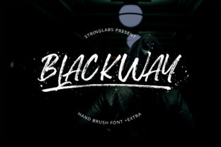 Discover Blackway: A Modern Handdrawn Font for Creative Projects