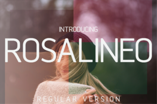 Discovering Rosalineo Regular: A Versatile Font for Modern Design