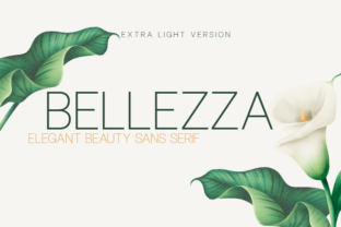 Elevate Your Brand with Bellezza Extra Light Font