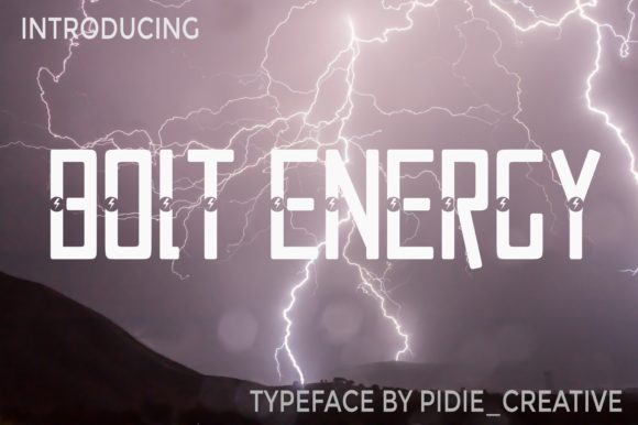 Enhance Your Brand with Bolt Electric: A Modern Display Font