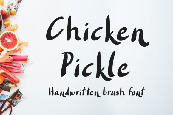 Enhance Your Brand with Chicken Pickle Font