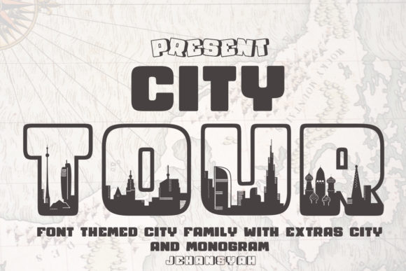Enhance Your Brand with City Tour: A Versatile Display Font