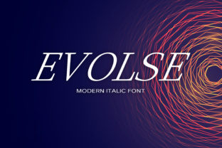 Evolse: A Modern Sans Serif Typeface for Editorial Design