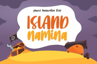 Island Namina: A Charming Display Font for Editorial Design
