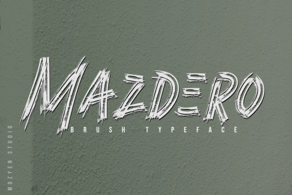 Mazdero: A Bold and Versatile Display Font