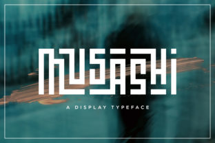 Musashi: A Modern Display Font for Creative Web Design