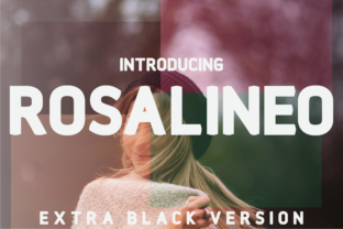 Rosalineo Extra-Black: A Bold Sans Serif for Digital Design