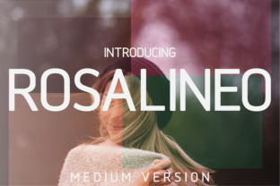 Rosalineo Medium: A Versatile Font for Craft and Design