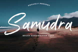 Samudra: A Handwritten Font for Elegant Publishing