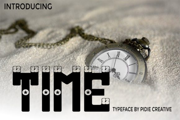 Time: A Decorative Font for Unique Branding