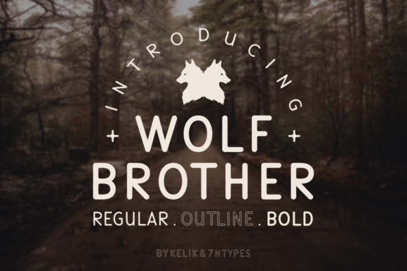 Transform Your Brand with Wolf Brother Font