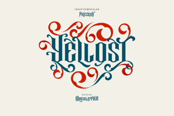 Yellost: A Versatile Blackletter Font for Modern Campaigns
